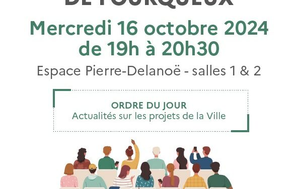 Réunion publique ‘citoyenne’ : ce mercredi 16 octobre